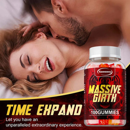 Massive Girth Gummies — Men’s Vitality & Stamina Support