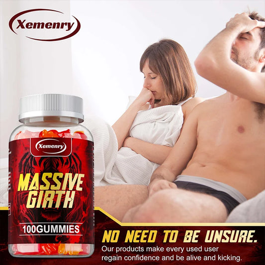 Massive Girth Gummies — Men’s Vitality & Stamina Support