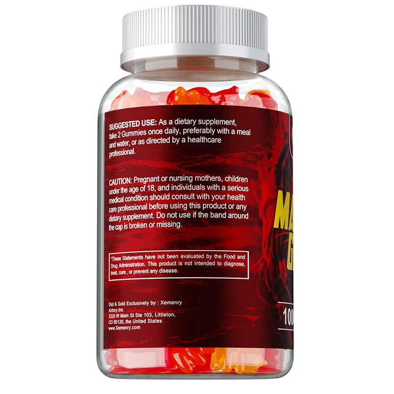 Massive Girth Gummies — Men’s Vitality & Stamina Support