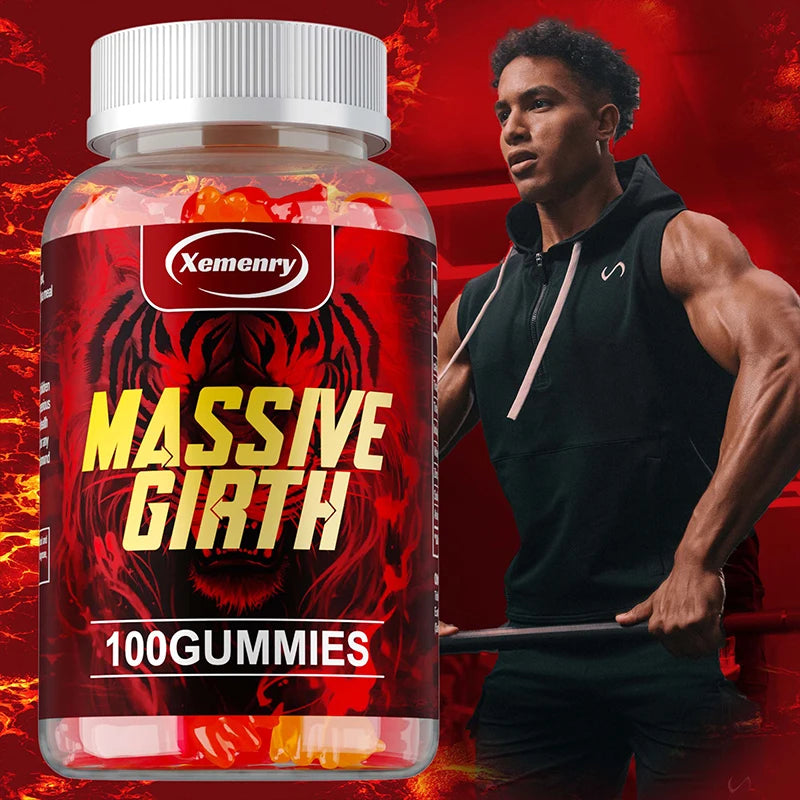 Massive Girth Gummies — Men’s Vitality & Stamina Support