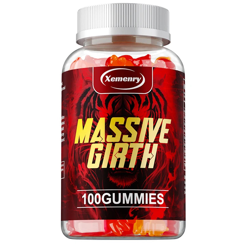Massive Girth Gummies — Men’s Vitality & Stamina Support