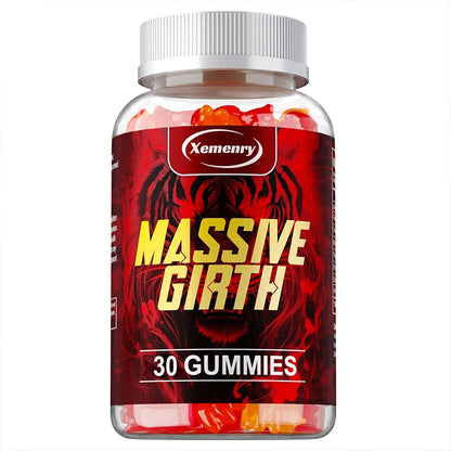 Massive Girth Gummies — Men’s Vitality & Stamina Support